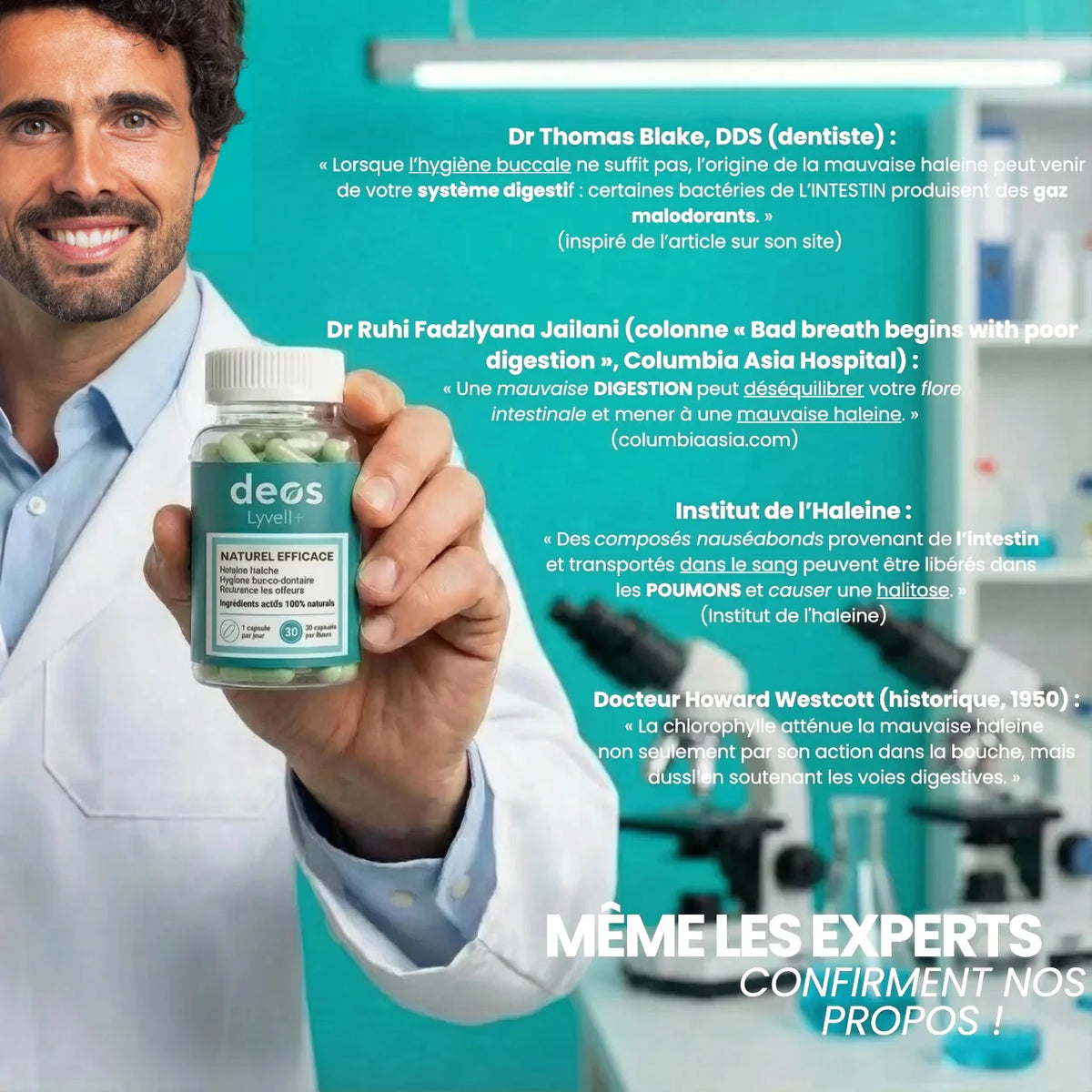 BioDeos™ - Haleine et Transpiration