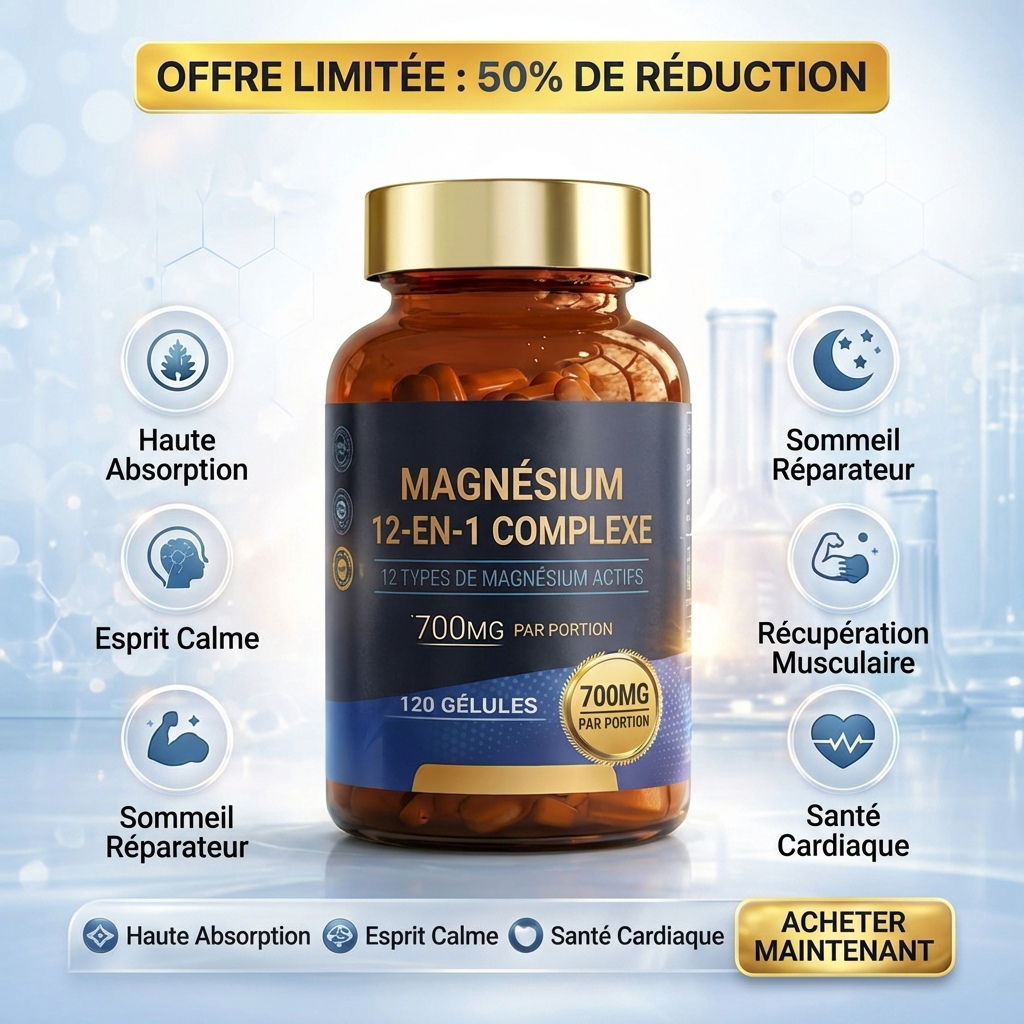 Magnésium 12-en-1 Complex