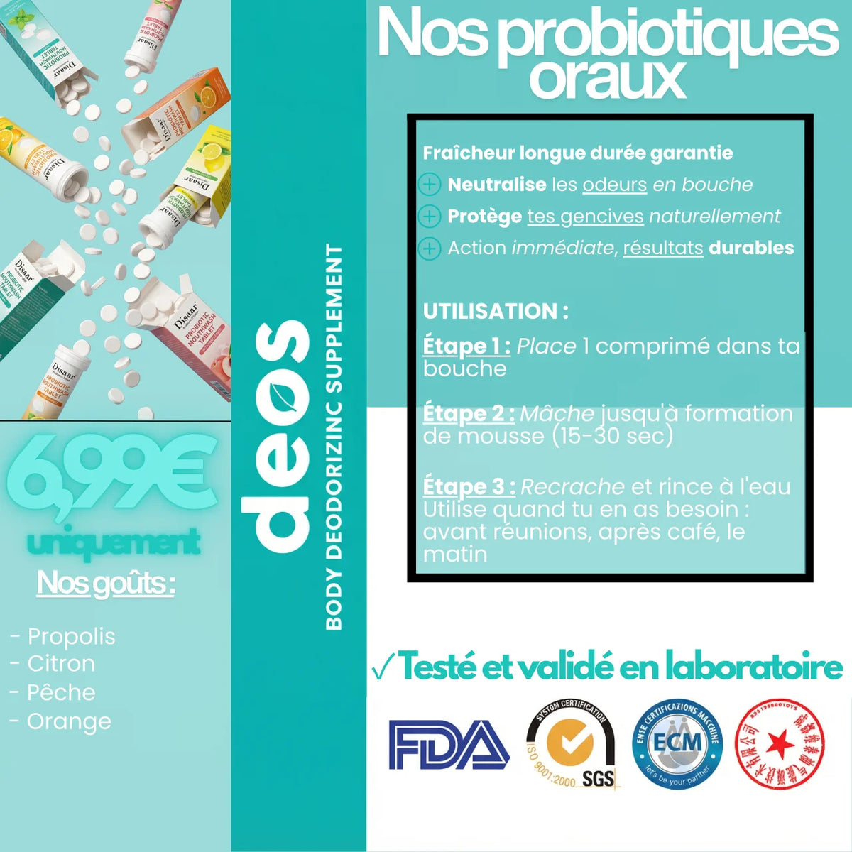 BioDeos™ - Haleine et Transpiration